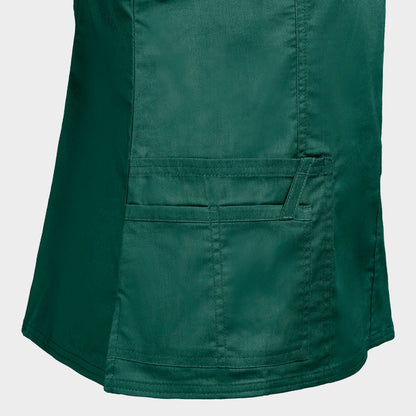 Дамска медицинска туника CHEROKEE WRAP GREEN WWE4728 - 6