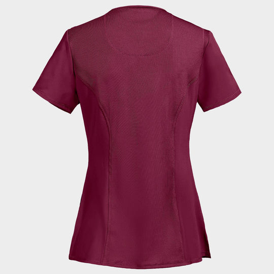 Дамска медицинска туника CHEROKEE WRAP BORDEAUX CKE2625A - 2