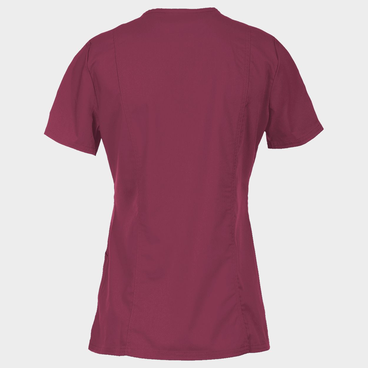 Дамска медицинска туника CHEROKEE WRAP BURGUNDY WWE610 - 2
