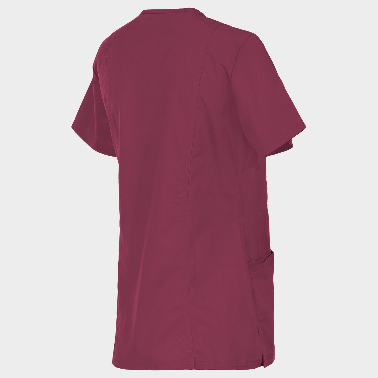Дамска медицинска туника CHEROKEE WRAP BURGUNDY WWE610 - 4