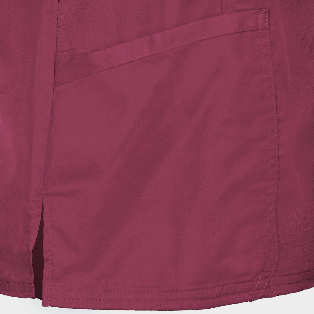 Дамска медицинска туника CHEROKEE WRAP BURGUNDY WWE610 - 5