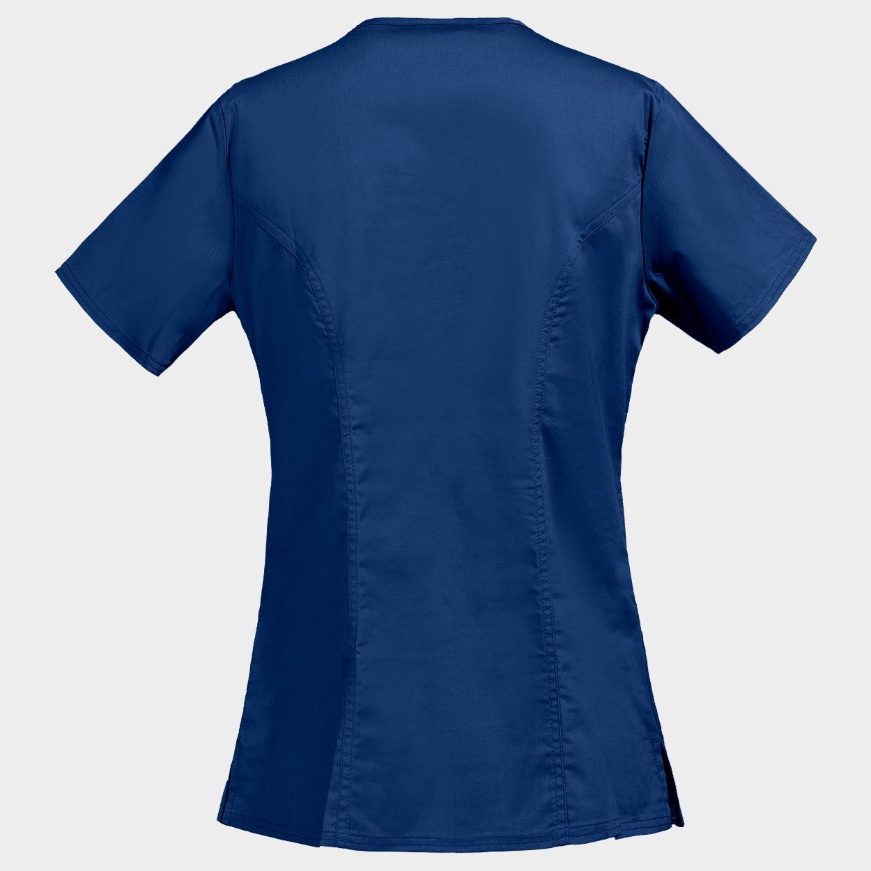 Women's medical tunic CHEROKEE WRAP DARK BLUE WWE4728 - 2