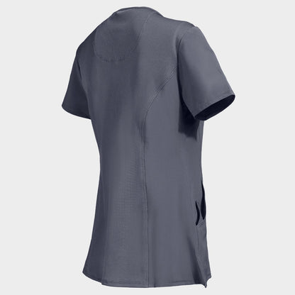 Tunică medicală pentru femei CHEROKEE WRAP GRI CKE2625A - 4