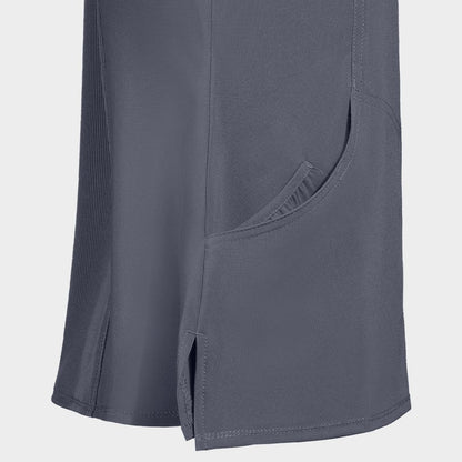 Tunică medicală pentru femei CHEROKEE WRAP GRI CKE2625A - 5