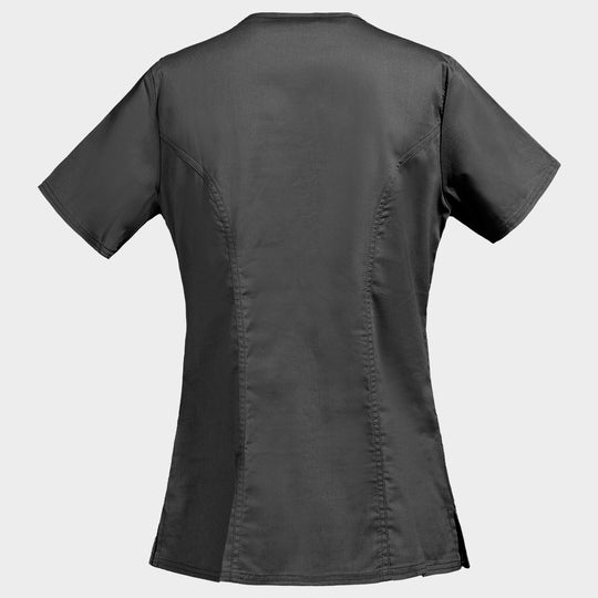 Дамска медицинска туника CHEROKEE WRAP GREY WWE4728 - 2