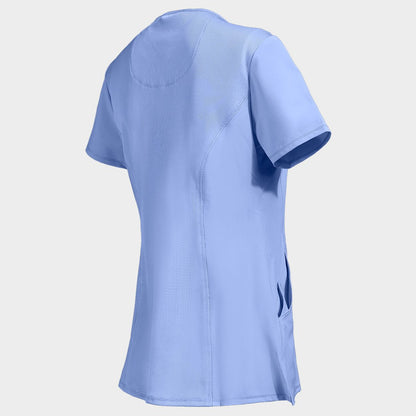 Дамска медицинска туника CHEROKEE WRAP LIGHT BLUE CKE2625A - 4