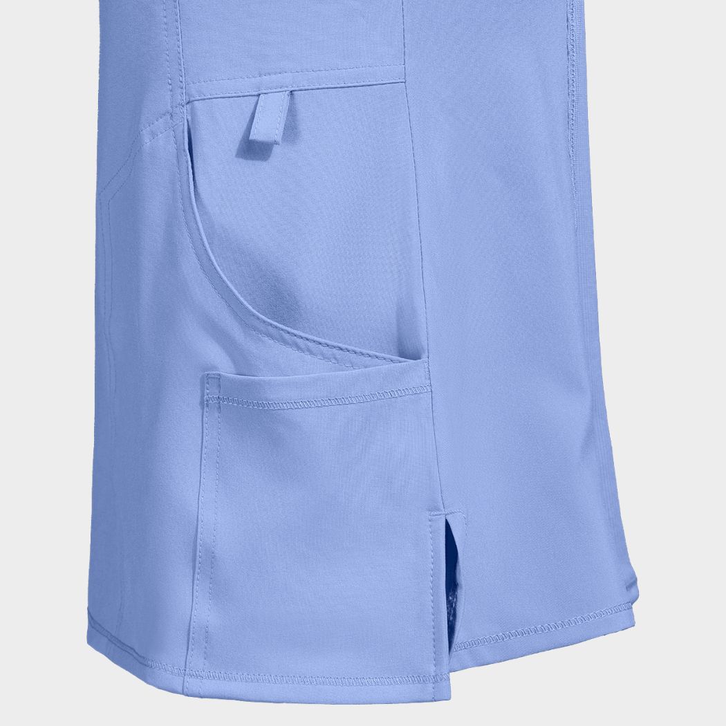 Дамска медицинска туника CHEROKEE WRAP LIGHT BLUE CKE2625A - 6