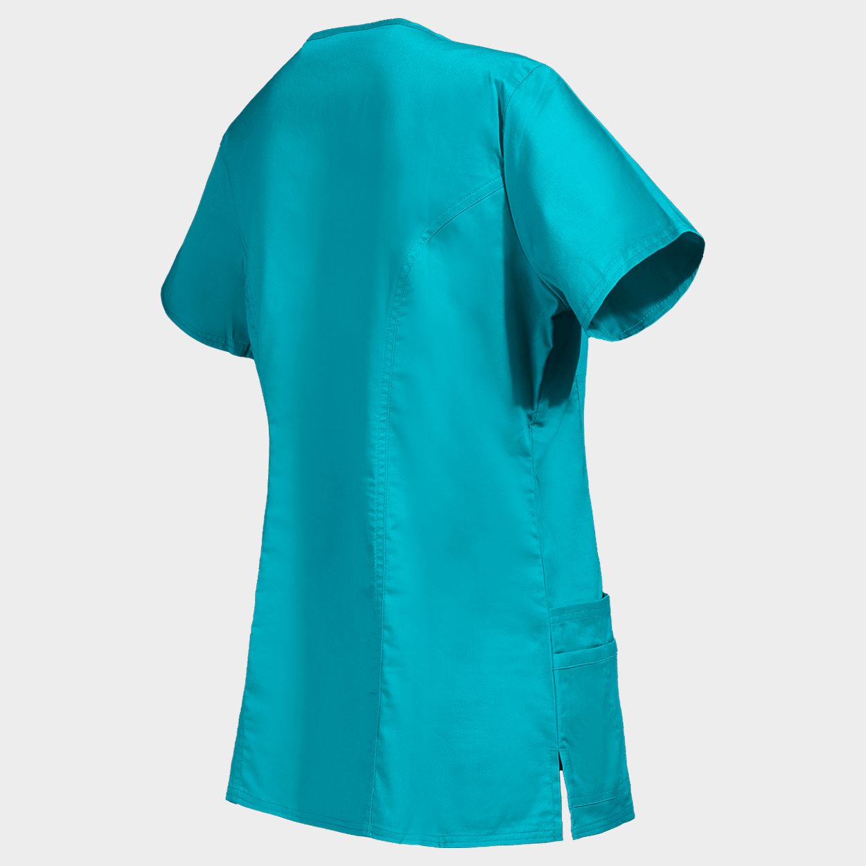 Tunică medicală pentru femei CHEROKEE WRAP PETROL DESCHIS WWE4728 - 5