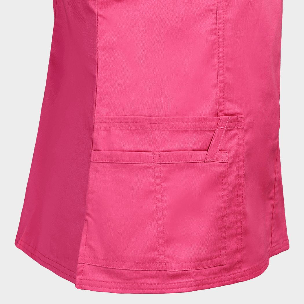 Дамска медицинска туника CHEROKEE WRAP PINK WWE4728 - 6