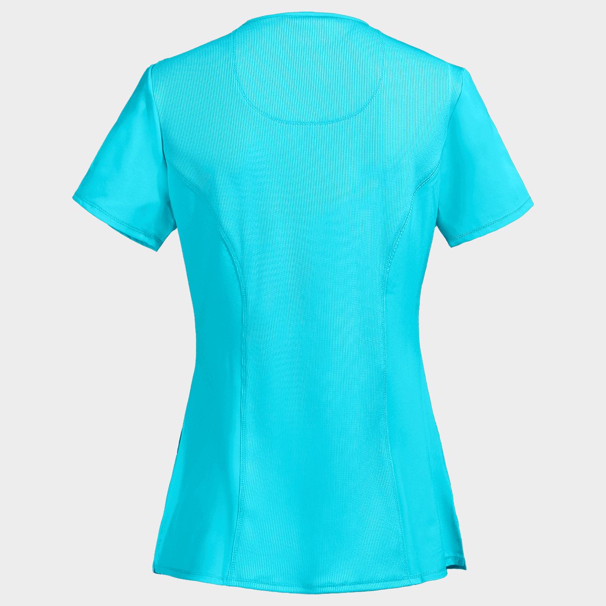 Tunică medicală pentru femei CHEROKEE WRAP TURQUOISE CKE2625A - 2