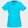 Дамска медицинска туника CHEROKEE WRAP TURQUOISE WWE4728 - 1