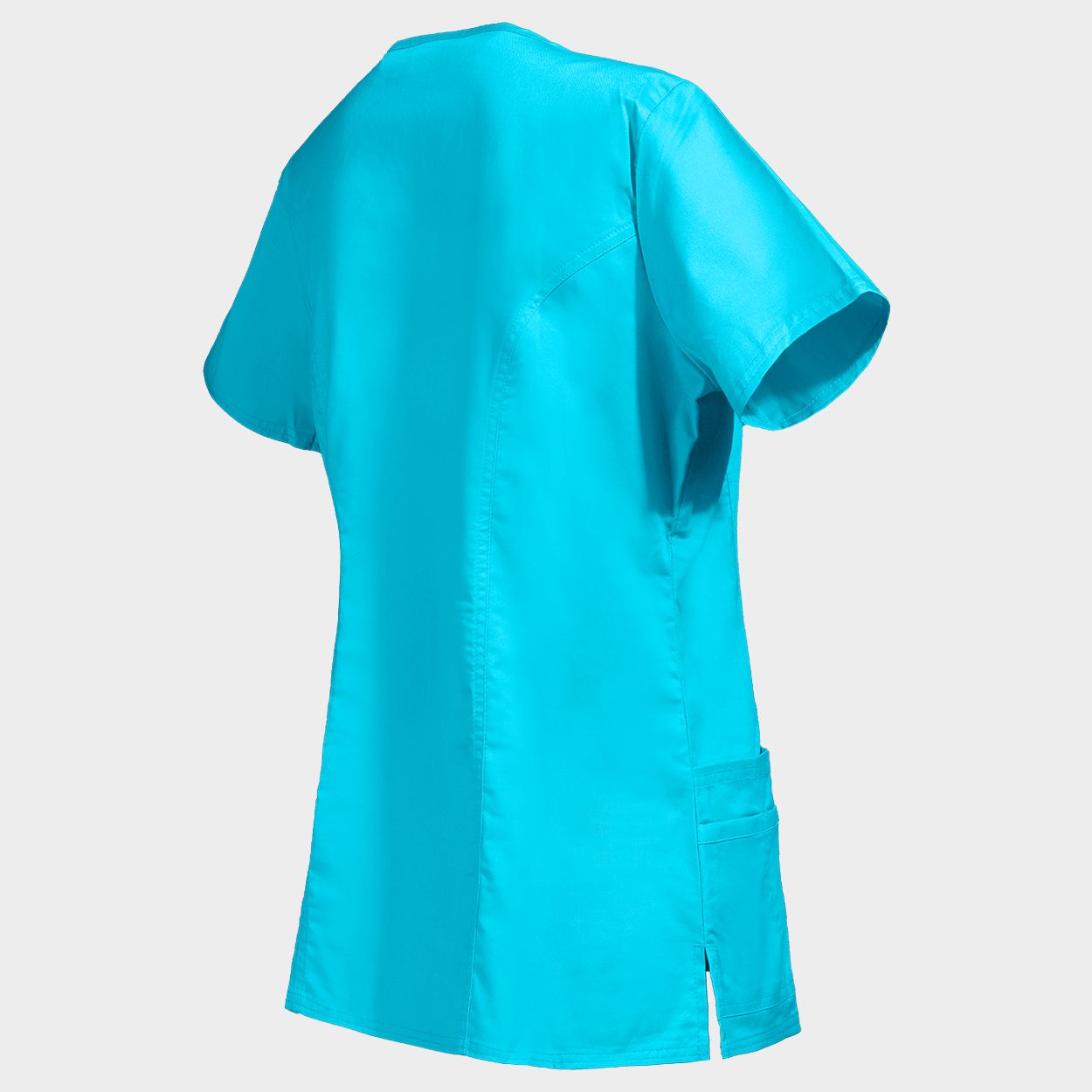 Дамска медицинска туника CHEROKEE WRAP TURQUOISE WWE4728 - 5