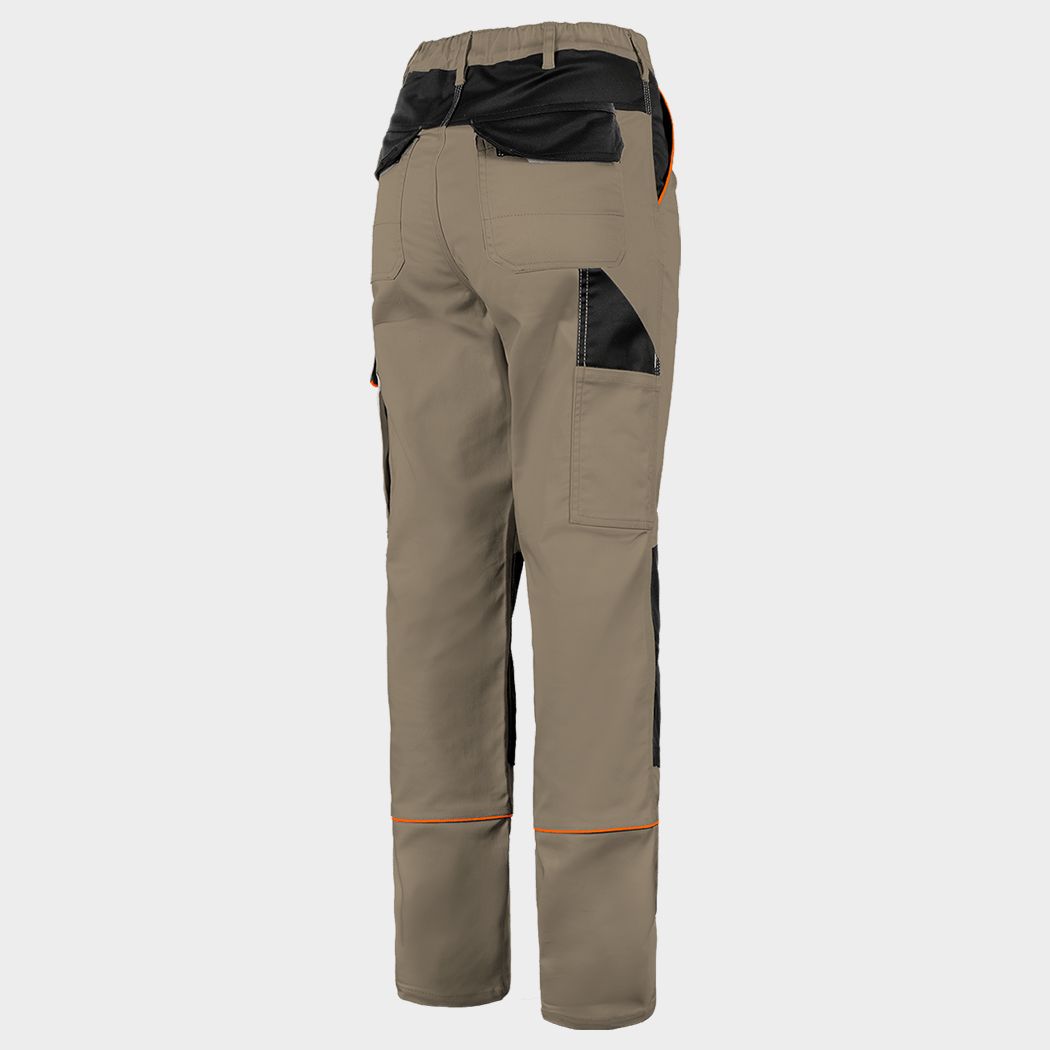 Дамски панталон BELLA STRETCH KHAKI - 3