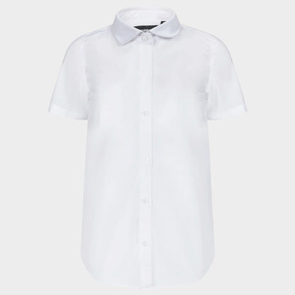 Women's short sleeve shirt VELILLA WHITE - 1
