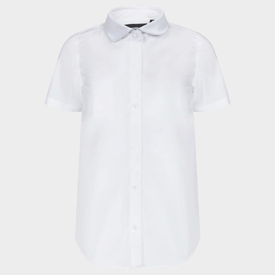 Women's short sleeve shirt VELILLA WHITE - 1