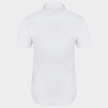 Women's short sleeve shirt VELILLA WHITE - 2