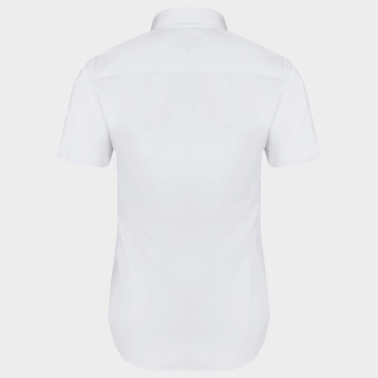 Women's short sleeve shirt VELILLA WHITE - 2