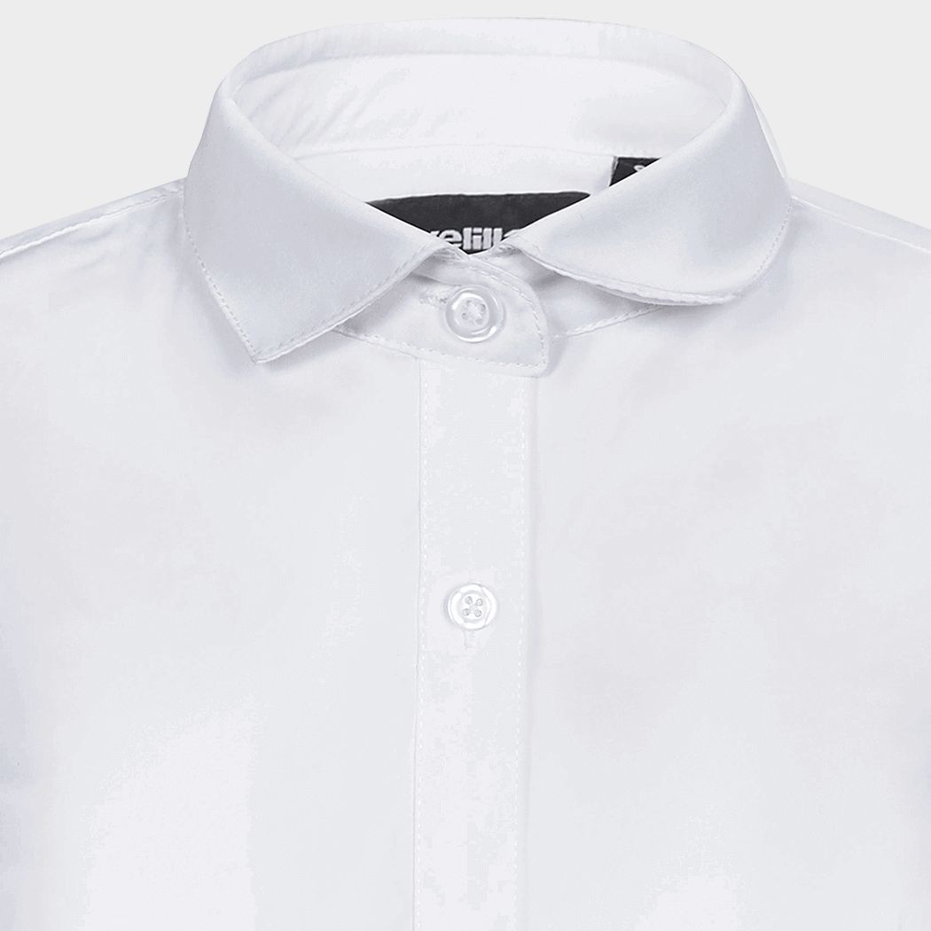 Women's short sleeve shirt VELILLA WHITE - 4