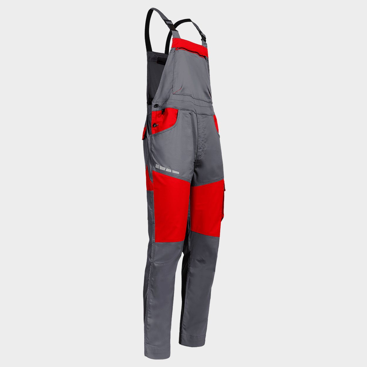 Работен полугащеризон EOS STRETCH RED/GREY - 4