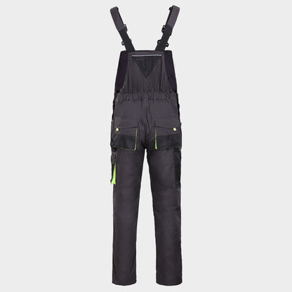 Work bib pants KASTOR GREY - 3