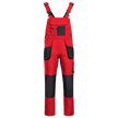 Work bib pants KASTOR RED - 1