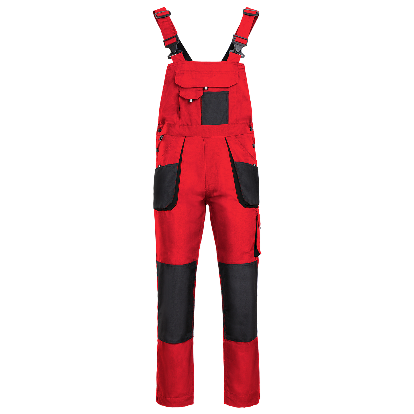 Work bib pants KASTOR RED - 1