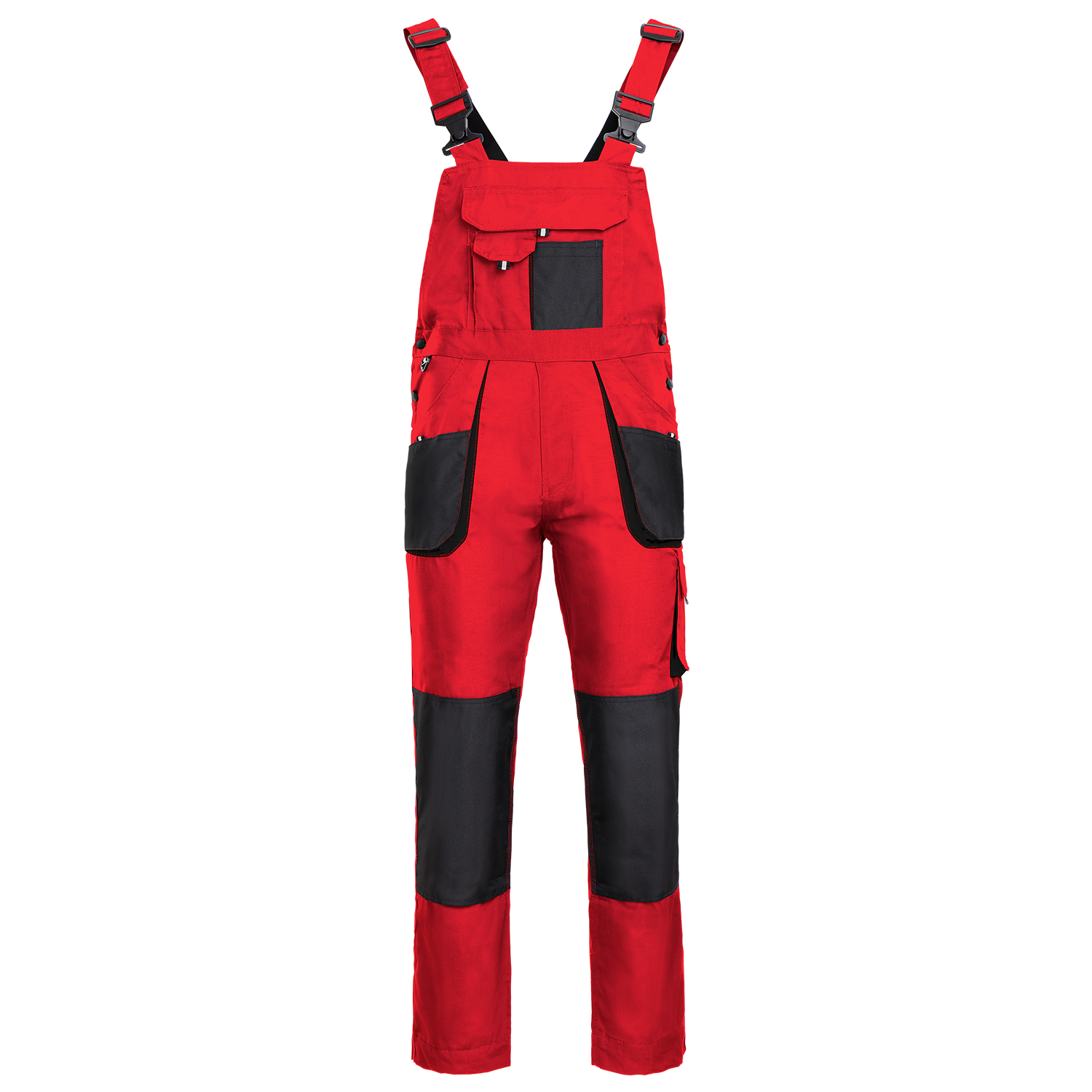 Work bib pants KASTOR RED - 1