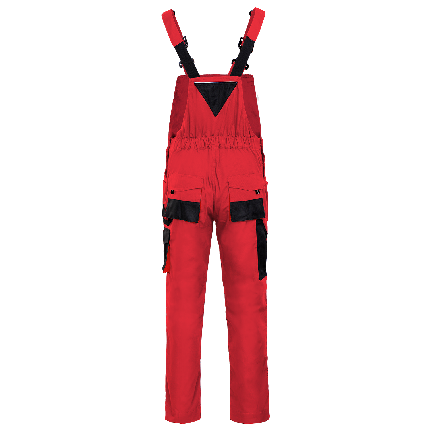 Work bib pants KASTOR RED - 2