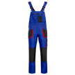 Work bib pants KASTOR ROYAL BLUE - 1