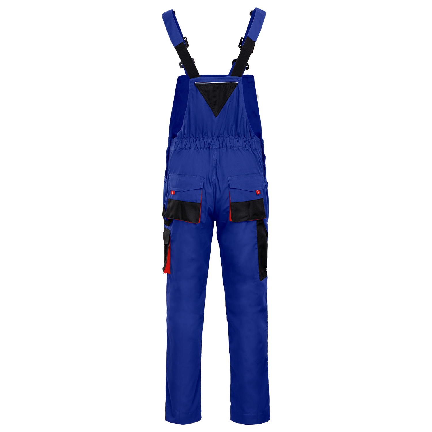 Work bib pants KASTOR ROYAL BLUE - 2
