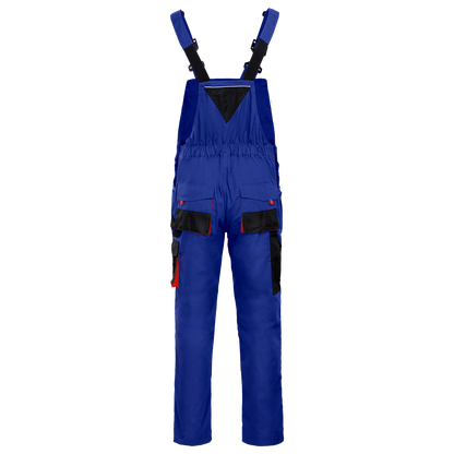 Work bib pants KASTOR ROYAL BLUE - 2