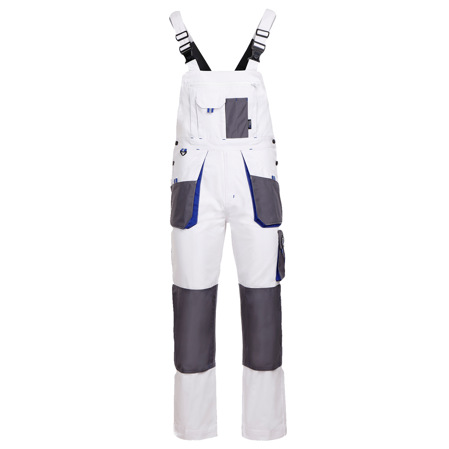 Работен полугащеризон KASTOR WHITE - 1