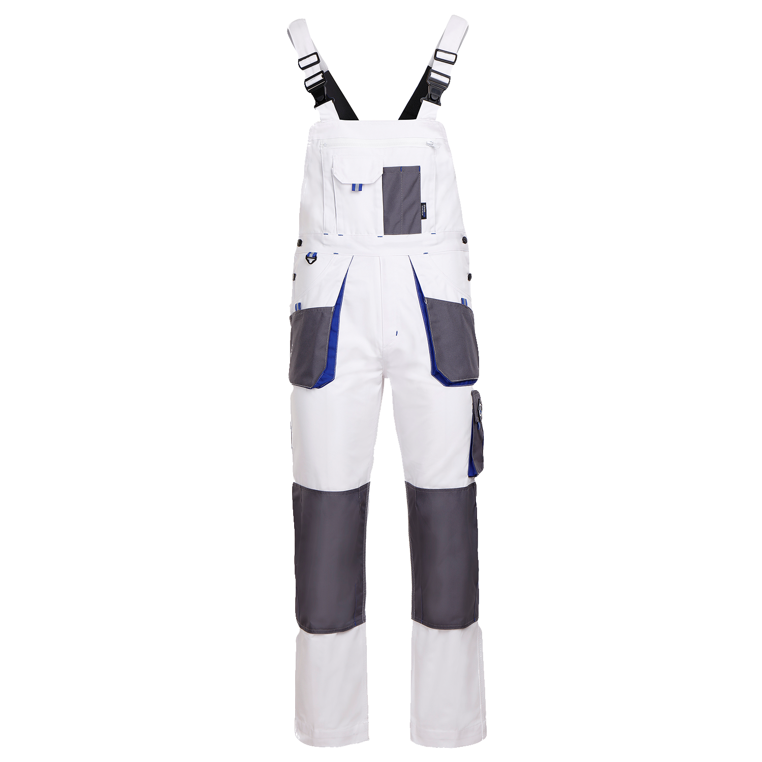 Работен полугащеризон KASTOR WHITE - 1
