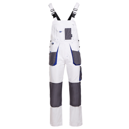 Работен полугащеризон KASTOR WHITE - 1