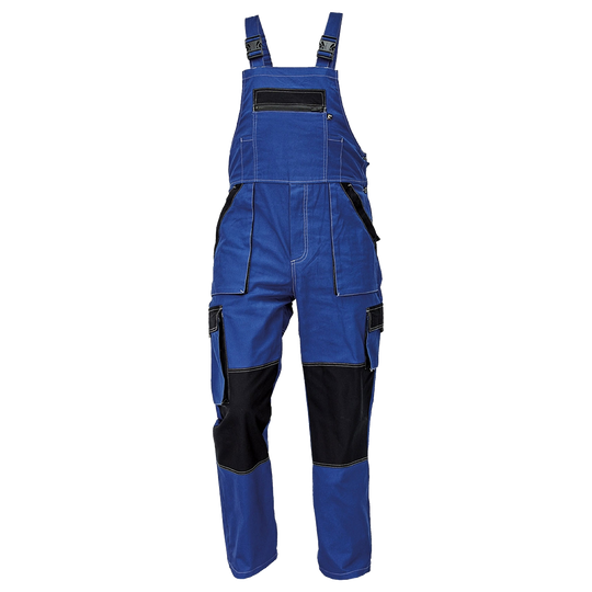Work bib pants MAX SUMMER BLUE