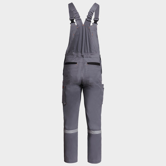 Работен полугащеризон MELBOURNE STRETCH GREY/BLACK - 2