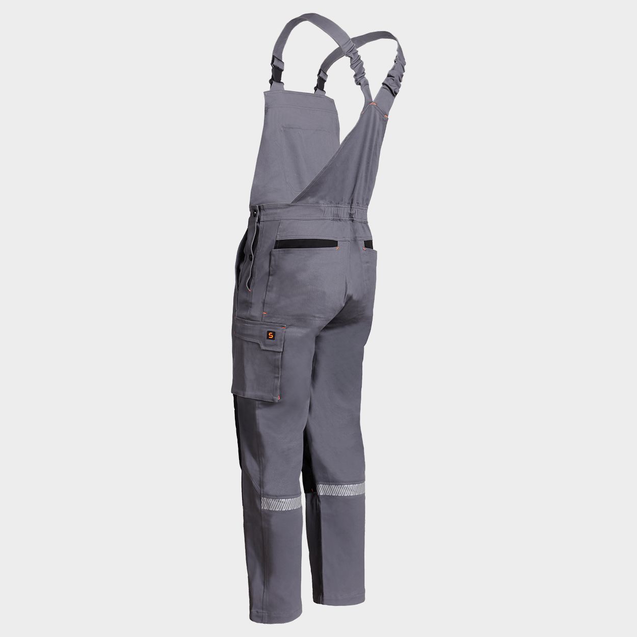 Φόρμα εργασίας MELBOURNE STRETCH GREY/BLACK - 5