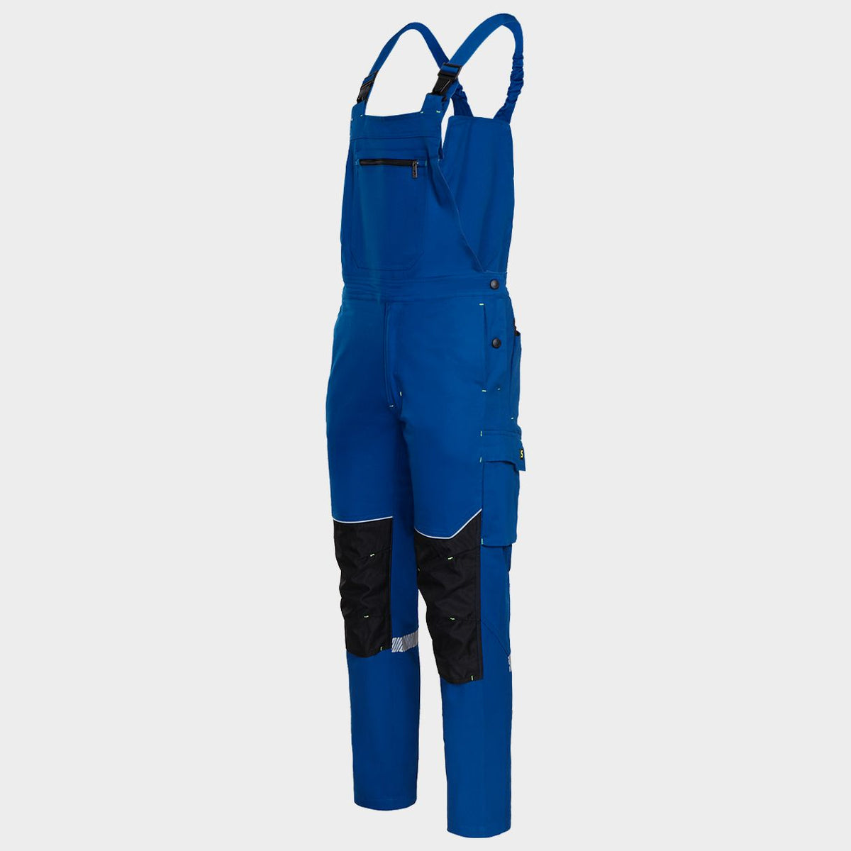 Работен полугащеризон MELBOURNE STRETCH SPECIAL ROYAL BLUE/BLACK - 4