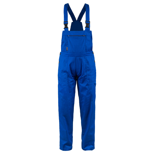 Work bib pants PLUTON ROYAL BLUE - 1