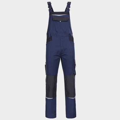 Работен полугащеризон PRISMA SPANDEX NAVY BLUE/BLACK - 1