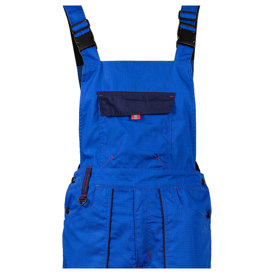 Work bib pants PRISMA SUMMER ROYAL BLUE/NAVY - 2