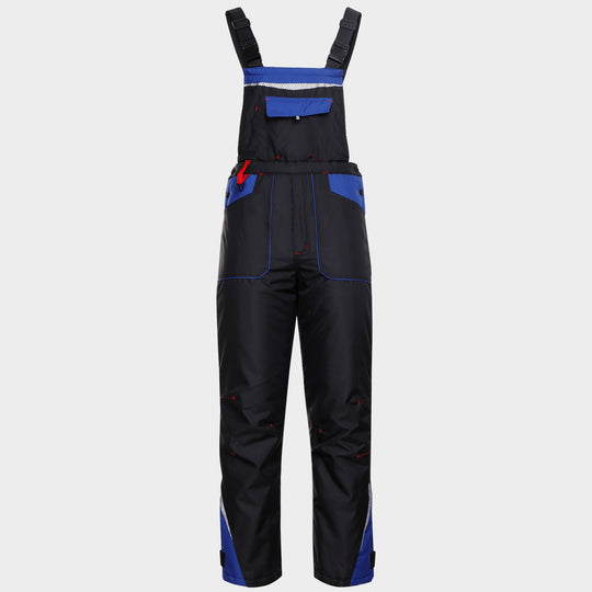 Work bib pants PRISMA WINTER BLACK - 1