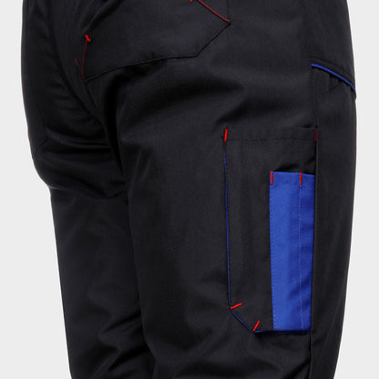 Work bib pants PRISMA WINTER BLACK - 3