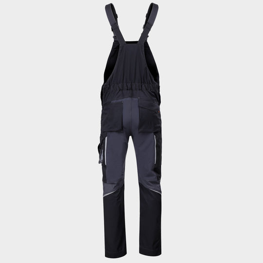 Работен полугащеризон REVOLT 4STRETCH BLACK/DARK GREY/GREY - 2