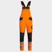 Работен полугащеризон REVOLT HV 4STRETCH ORANGE - 1