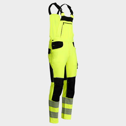 Работен полугащеризон REVOLT HV 4STRETCH YELLOW - 7