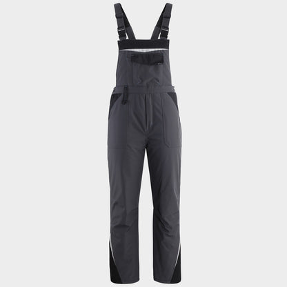 Work bib pants REVOLT SOFTSHELL WINTER GREY/BLACK - 1