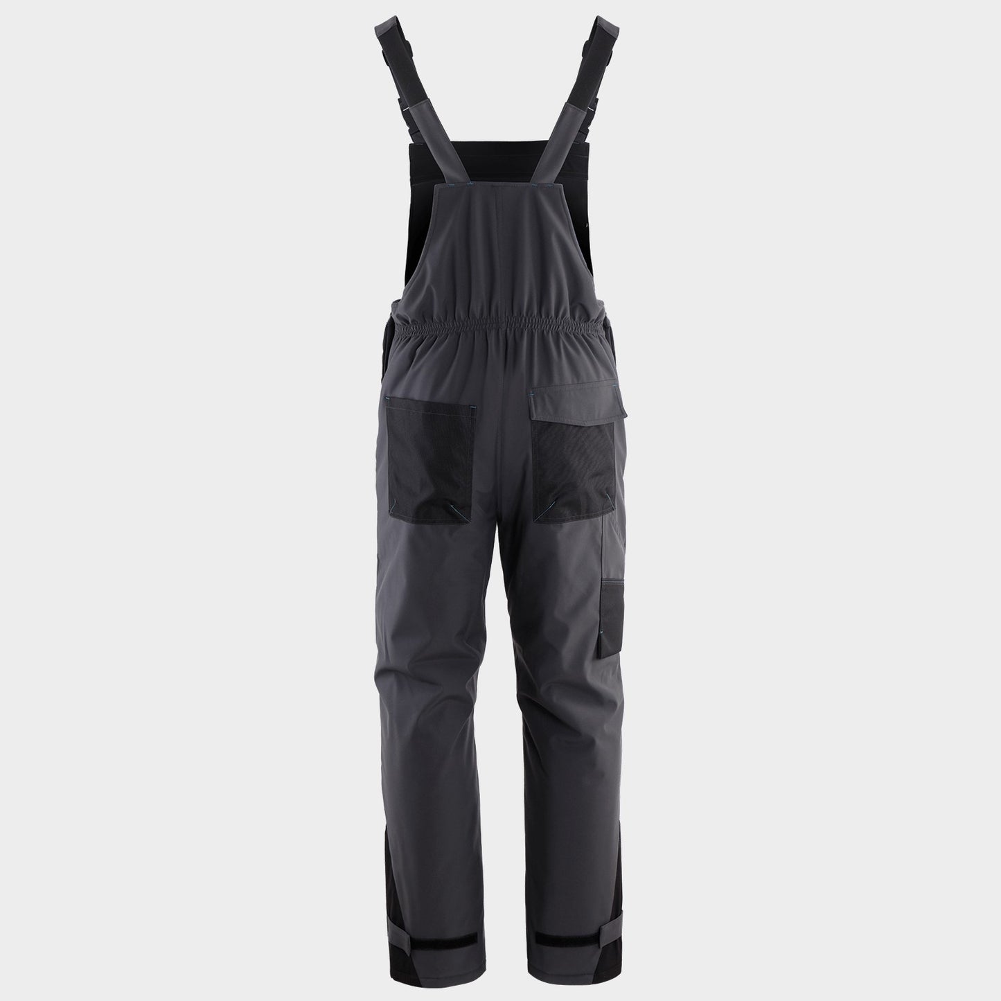 Work bib pants REVOLT SOFTSHELL WINTER GREY/BLACK - 3