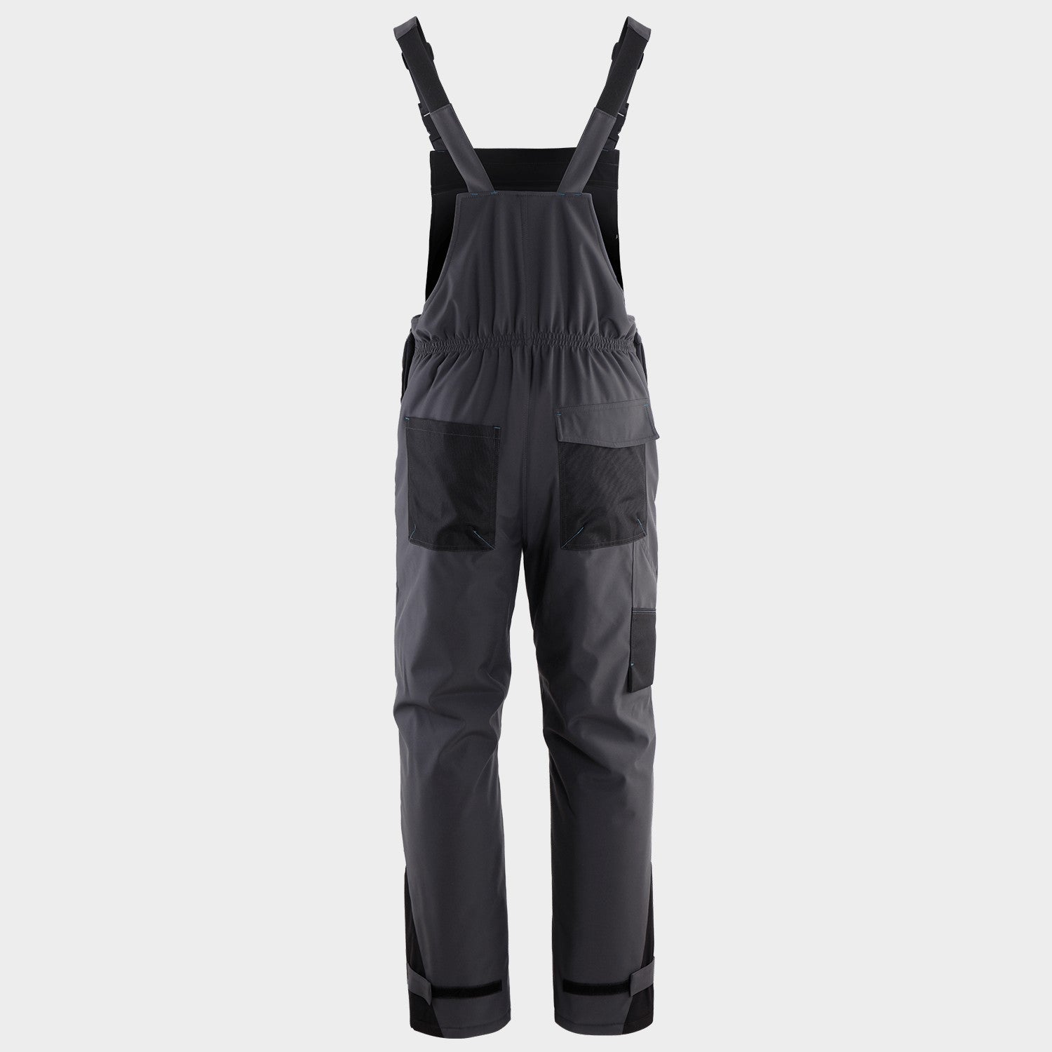 Work bib pants REVOLT SOFTSHELL WINTER GREY/BLACK - 3