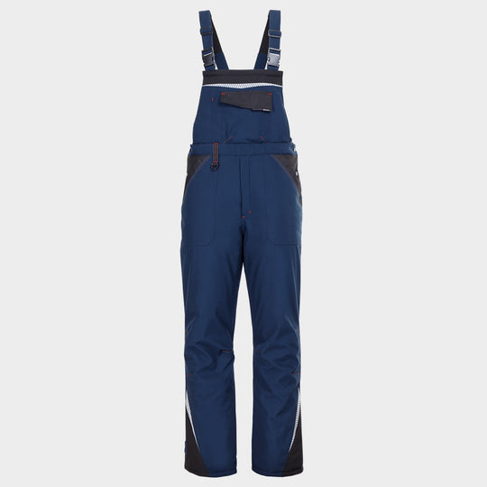 Работен полугащеризон REVOLT SOFTSHELL WINTER NAVY BLUE/BLACK - 1